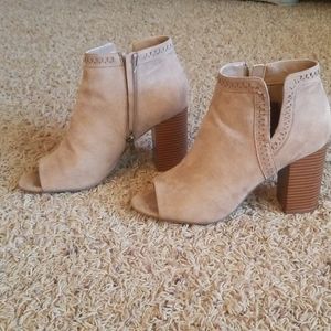 Heeled Opentoe Bootie